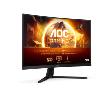 AOC Gaming CQ32G4VE - 32 Inch QHD Curved Monitor, 180Hz, Fast VA, 1ms