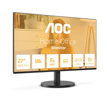 AOC 27B3QA2-27-inch Full HD Monitor, 120 Hz, Adaptive Sync, Speakers (