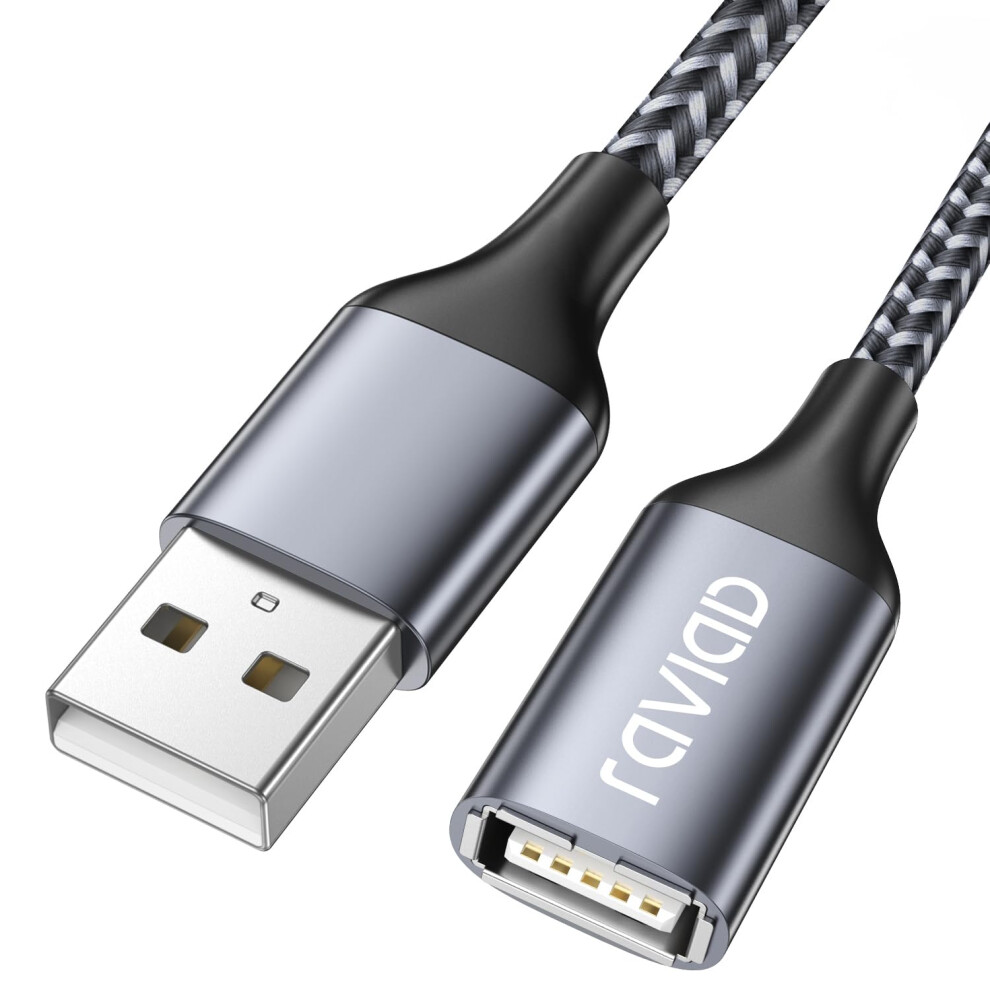 Raviad Usb 2.0 Extension Cable 0.5M, Usb A Male To A Female Cable Usb 4193285183462