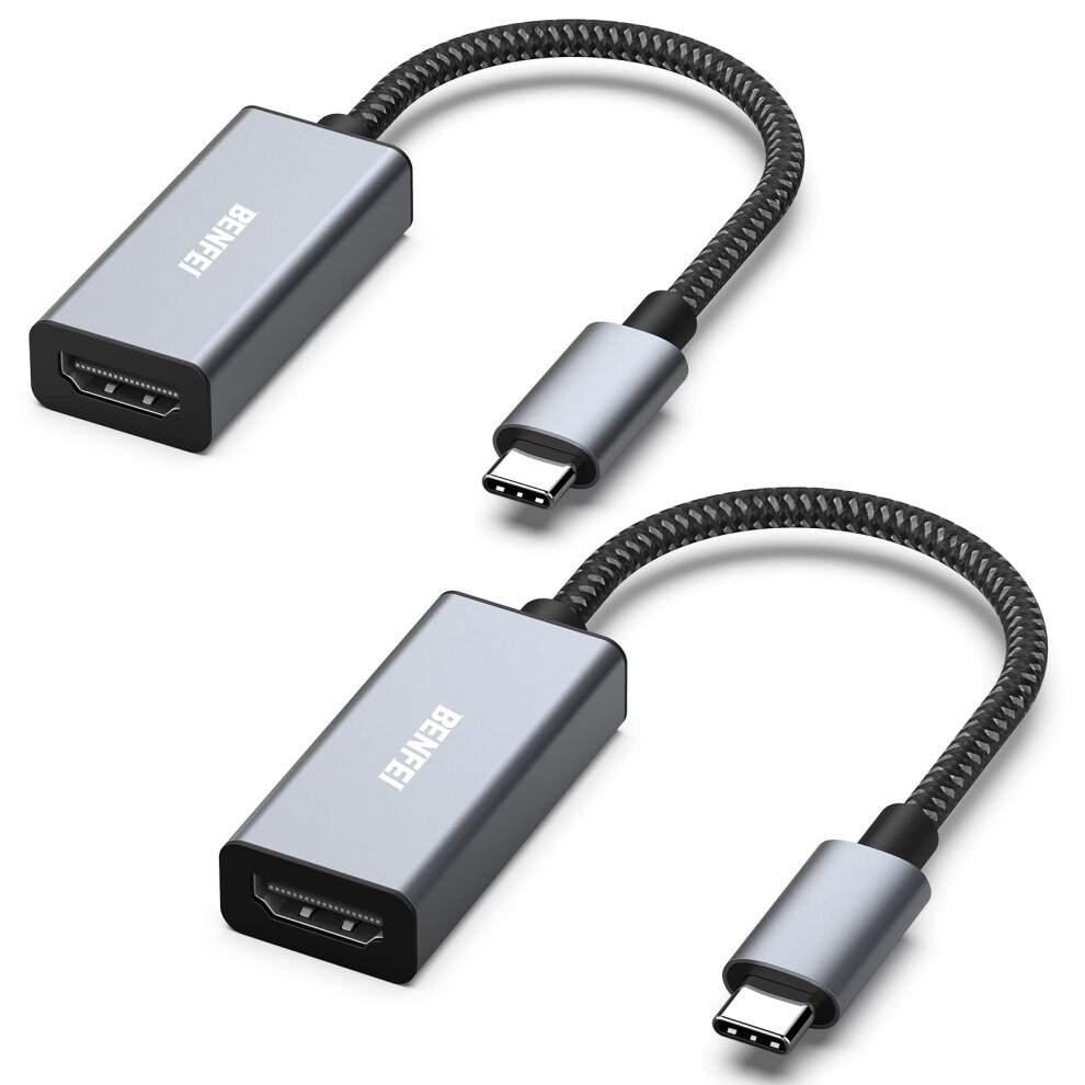 Photos - Card Reader / USB Hub BENFEI 2 Pack USB C to HDMI Adapter, USB Type-C to HDMI Adapter [Thund