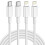 USB C to Lightning Cable 1.8M 2Pack [Apple MFi Certified] iPhone Fast 1
