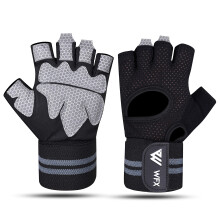 WESTWOOD FOX Weight Lifting Gloves with Wrist Wrap Support,Gym Gloves for Men and Women, Anti Slip, Breathable, Workout Training, Hanging, Pull-Ups,