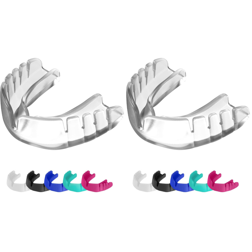 Opro New Snap-Fit Instant Level Adult And Youth Sports Mouthguard, Gum