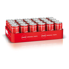 24 x Coca-Cola Classic 0.25L small cans coke