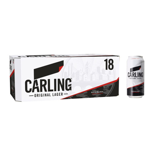 Carling Original Lager Beer 18 x 440ml