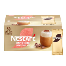 NESCAFÉ Cappuccino Unsweetened Taste Instant Coffee Sachets 50 x 142g