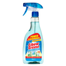 Elbow Grease Glass Cleaner with Vinegar for Windows and Mirrors, 500