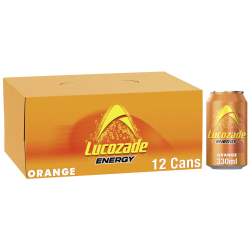 Lucozade Lucozade Energy Drink Orange 12x330ml