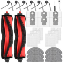 28 Pièces de Rechange pour Aspirateur Robot pour Q7 M5+ / Q7 L5+, Kit D'Accessoires