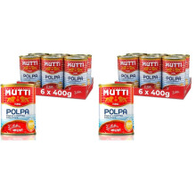 Mutti Finely Chopped Tomatoes 400g (Pack of 12)