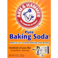 Arm and Hammer Baking Soda - Baking Powder, Baking Soda for Cleaning, Pure Baking Soda, 226g (Pack of 1)