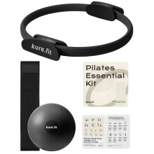 kure.fit Home Pilates Essentials Kit for Women | Pilates Ring, Mini Ba