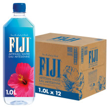 FIJI Artesian Bottled Water, 1L (Pack of 12)
