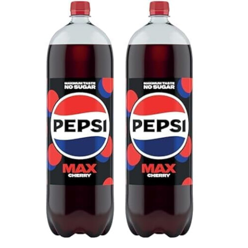 Pepsi Pepsi Max Cherry,2 l (Pack of 2)