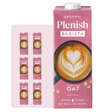 Plenish Barista Organic Oat Drink Long Life 1L Pack of 6
