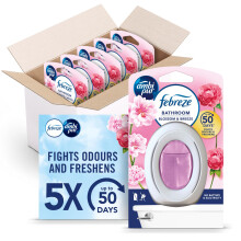Febreze Bathroom Air Freshener Odour Fighter Blossom Breeze 5 Items Bathro