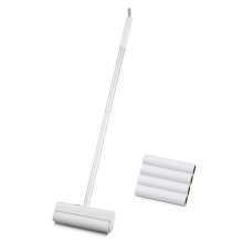 Swan Elevate Handheld Lint Roller with 4 Pack Adhesive Strip, White EEJB381