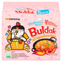 SAMYANG Korean Import Samyang Hot Chicken Flavour Buldak Ramen Carbonara N