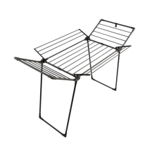 Swan Stealth Multi-Wing Outdoor & Indoor Clothes Airer, Black SWLC1001BLKN