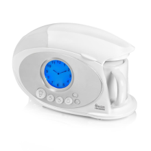Swan STM200N Teasmade - Rapid Water Boiler, Reading light and LCD Analogue Clock