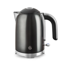 Swan Solace Cordless Kettle, 1.7L, 3000W, Graphite SK19026GRP