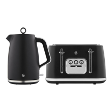 Swan Serenity Kitchen Set, 1.7L Kettle, 4 Slice Toaster, EEJB270