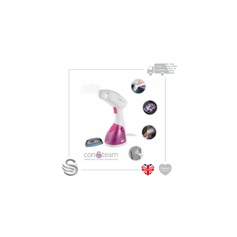 Swan Si12020n, Handheld Garment Steamer, Lightweight & Compact, 1100W Iron White