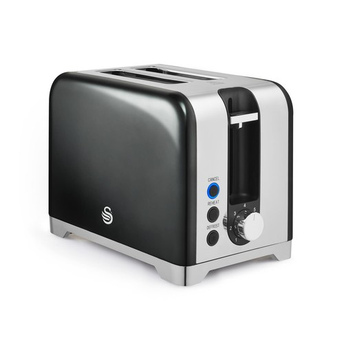 Swan Swan Solace 2 Slice Toaster, 930W, Graphite ST19031GRP