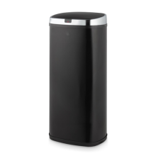 Swan Townhouse Square Sensor Bin, Black SWKA4516BLK