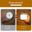 2 Pack LED Rechargeable Motion Sensor Light, Cordless Closet Lights, Motion Sensor Night Light, for Closet Cabinet Stair 3