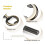 20PCS Metal Beer Opener, Flat Opener Inserts Kit, Threaded Beer Opener for DIY Projects 5