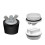 2 Pcs 2Inch Pool Winterizing Plugs Rubber Expansion Plugs with 2 Pcs 1.5Inch Threaded Pool Return Winterizing Plug 6