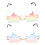 2Stk Rimless Sonnenbrillen Bunt Maple Leaf Stylisch Leicht 1
