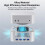 Docking Station for 2024   M4 Computer USB Hub Desktop Stand USB Port Hub for   M4 Pro PC Accessories 6