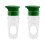 2 Stuks Handmatige Citroensappers van Plastic, Fruitpers en Groen 1