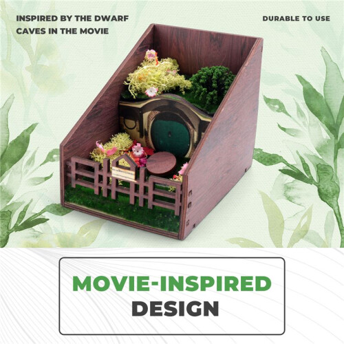 Book Holder Bookshelf Insert Tool Decorative Bookend Miniature Model Exclusive Gift Study Office Supplies 2