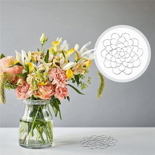 Bloemstukhouder Bloemstukassistent Herbruikbaar RVS 8inch 2