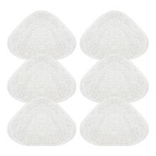 6PCS Steam Mop Pads for Vileda Vacuum Cleaner Washable Reusable Triangle Mop Pad Cloth Cleaning Floor Tool