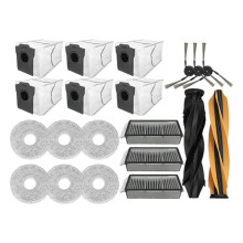 Para  X50 Ultra/X50 Master/L50 Pro Ultra/L40S Pro Ultra/L40s Ultra Peças de Reposição Escova de Vácuo Filtro Mop Pad Saco de Pó