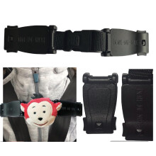 Escape Me Not - Car Seat Anti Escape Harness Chest Clip, Monkey Design - Helps Prevent Children Taking Their Arms Out of The Straps - No Threading