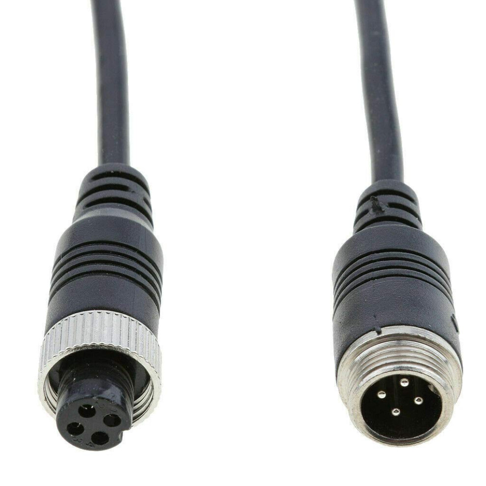 Multibao 10M Car Video 4-Pin Aviation Extension Cable Waterproof Shockproof For Cctv Rearview Camera Truck Trailer Camper Bus Motorhome Vehicle Backup 8000003742237