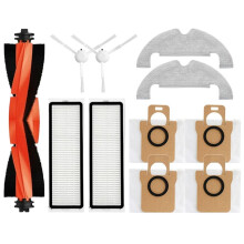 For Robot Vacuum X10 Robot Vacuum Cleaner Parts Main Side Brush Hepa Filters Mop Cloth Dust Bags Accessories