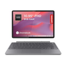 Lenovo IdeaPad Chromebook Duet | 11 Inch FHD+ 1200p Laptop | MediaTek Kompanio 838 | 8GB RAM | 128GB eMMC | Chrome OS | Luna Grey USI Pen 2 | Folio