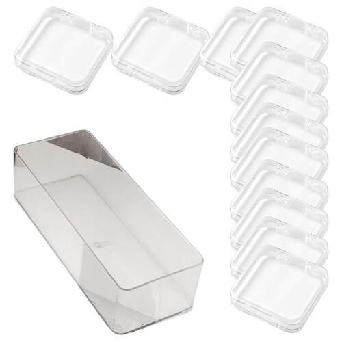 Large Capacity Acrylic Bracelet Organization Box Practical Bangle Jewelry Display Case for Jewelry Enthusiasts Small 1