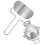 1Set Stainless Steel Dumplings Mold Silver Kitchen Tool Dumpling Maker 1