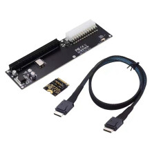 FöR Oculink SFF-8612 SFF-8611 Adapterkort PCI-E 16X 2230 M.2 M-Key Adapter för GPD WIN Max2 Externt Grafikkort