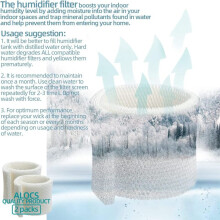 Luftbefeuchter-Dochtfilter für Air-Care, , Essick, MoistAir Filters MA0950 MA1200 MA1201, Ken More 14906, 14410