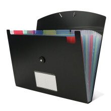 Accordian File Organizer 13 Pocket Expanding File Folder Plastic Expandable File Folder Color Inside