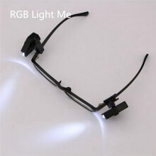 2Pcs/Lot Reading Lights Portable Flexible Eyeglass Clip Book Lights Students Dormitory Study Light Book Clip Lamp