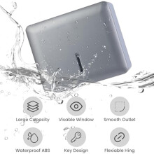 Paper Towel Dispenser Wall Mount Hand Towel Dispenser Commercial Bathroom Multifold Fold Paper Hand Towels Holder